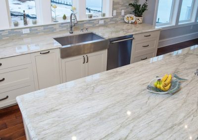 Aqua Venato Kitchen Countertop | Superior Granite