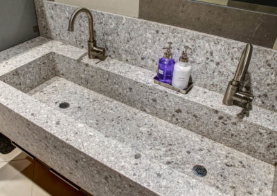 Commercial Bathroom Countertop | Superior Granite