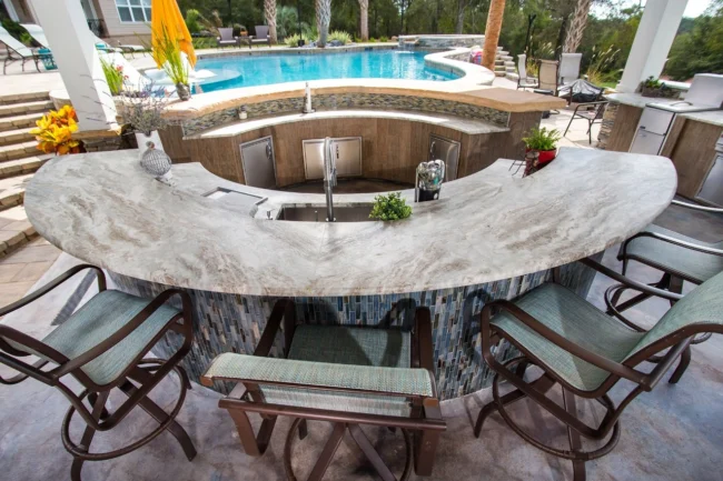 Granite Countertops for Outdoor Kitchen