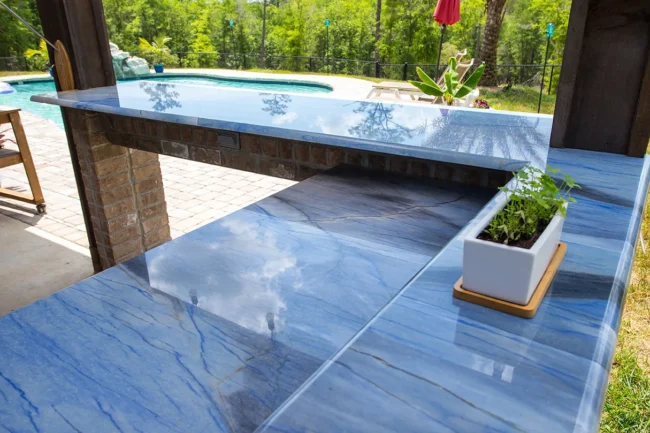 Granite Slabs as Furniture