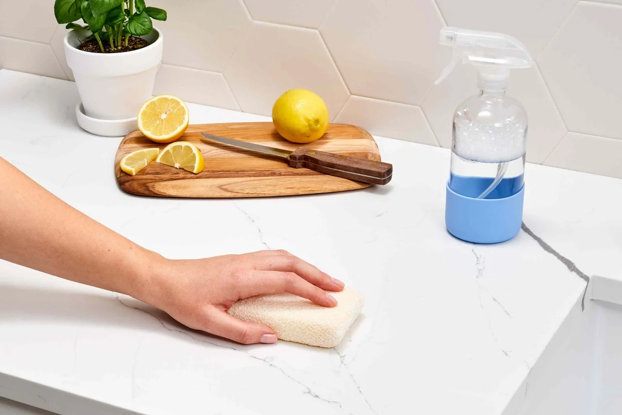 Quartz Countertop Cleaning