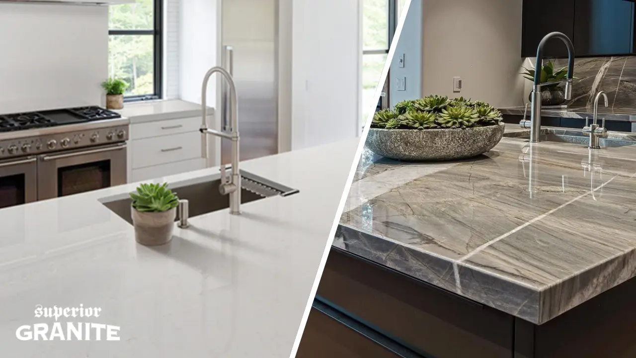 Granite vs Corian Countertops