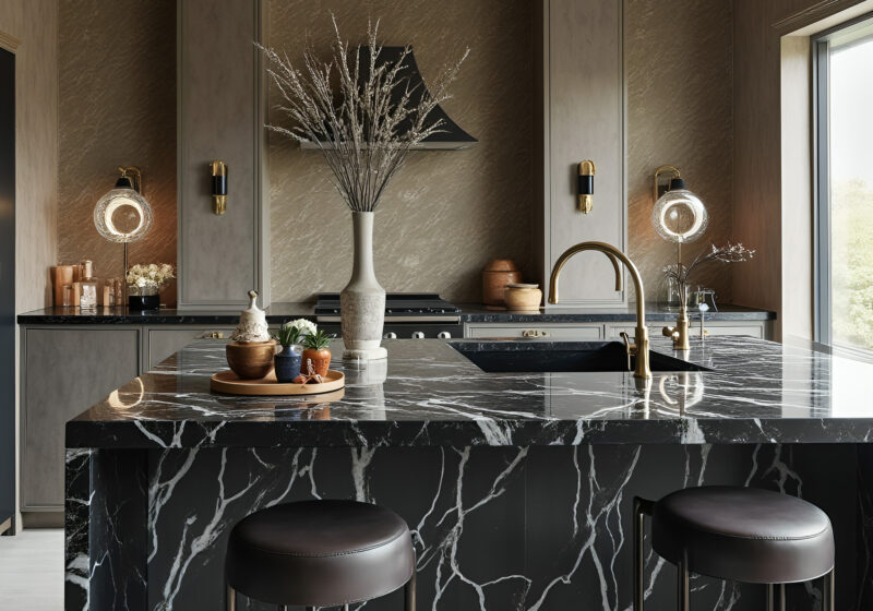 Black Marble Countertops