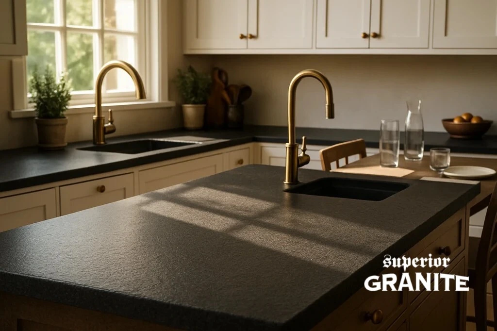 Leathered Granite Finishes