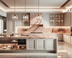 Pink Quartz Countertops