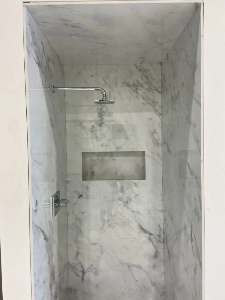 Porcelain shower