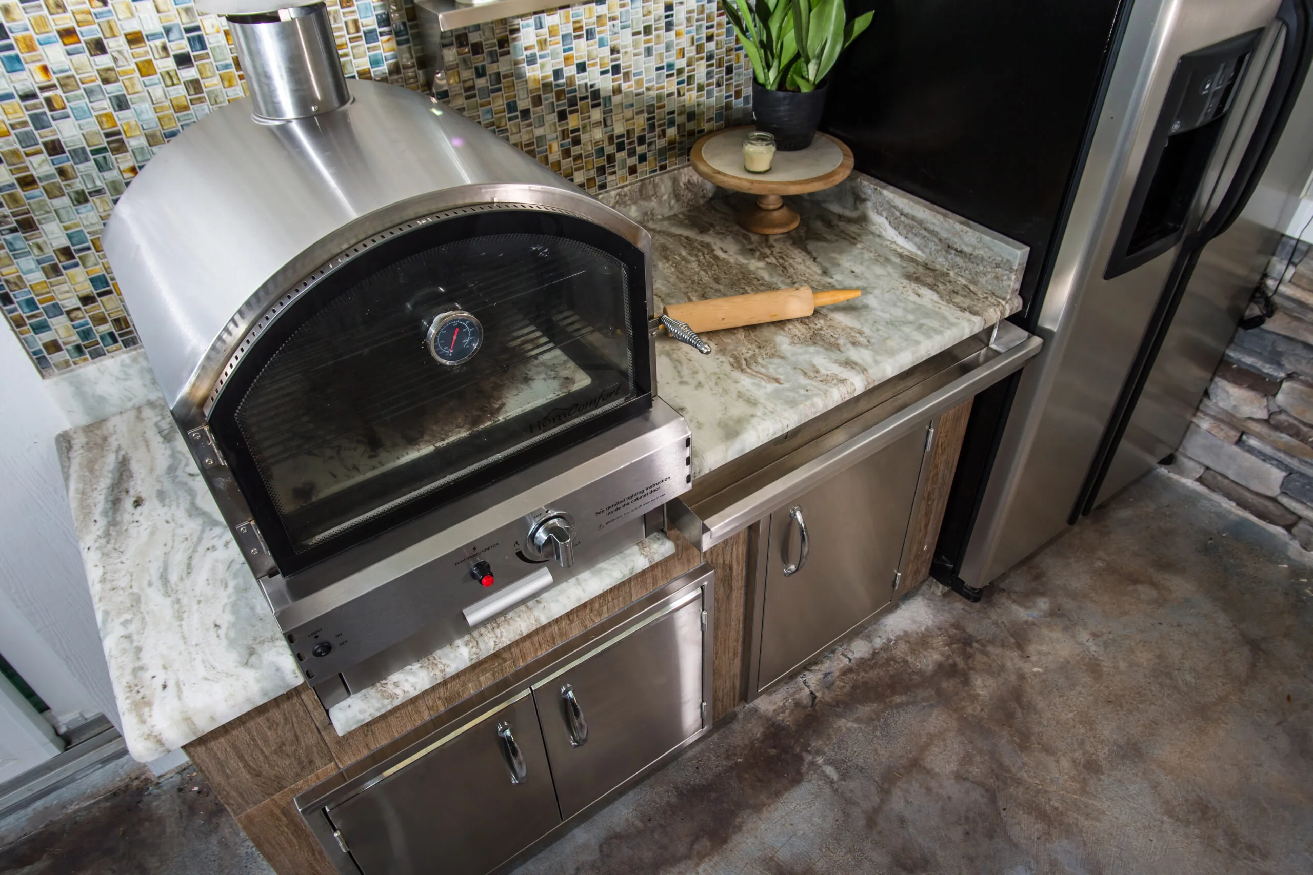 outdoor pizza oven