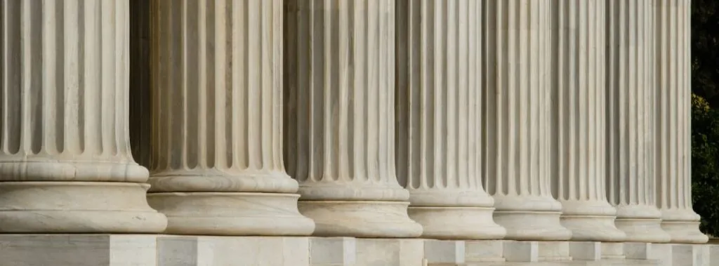 greek columns made of granite