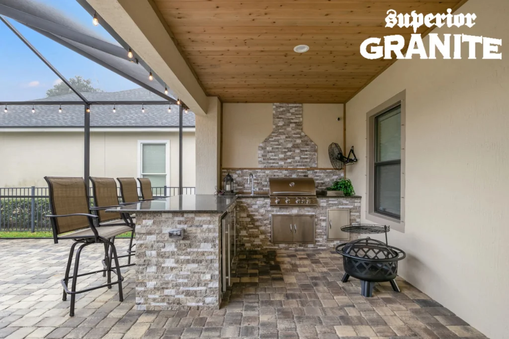 Granite countertops crack in Florida heat due to thermal stress and expansion risks.